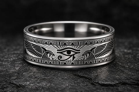 Horus Eye Ring hero mockup