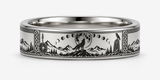 Howling Wolf Ring hero mockup