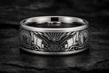 Liberty Shield 1776 Ring hero mockup