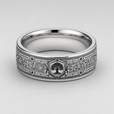 Father/grandfather Birthstone Ring hero mockup