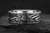 American Eagle Freedom Ring hero mockup