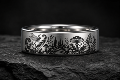 Bug Jewelry Dragonfly Wings Ring hero mockup