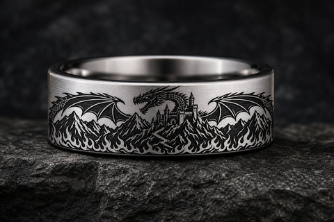 Dragon Dragon Wing Ring hero mockup