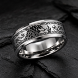 Fenrir Bound Wolf Ring hero mockup