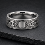 Chunky Gold Ring hero mockup