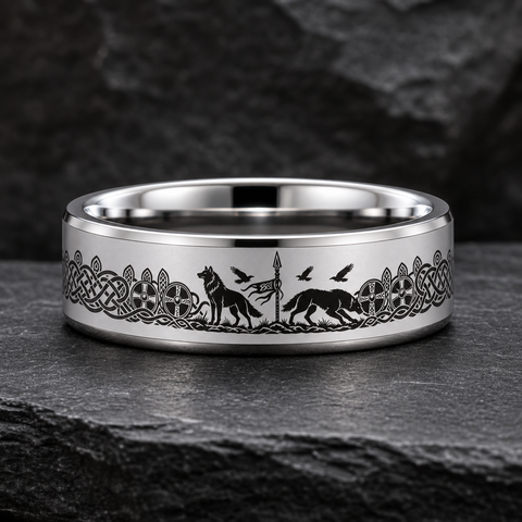 Geri Freki Spear Oath Standard Ring hero mockup
