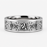 2nd Amendment Founders Scroll Ring hero mockup