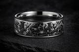 Welder Blue Collar Flame Ring hero mockup