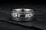 Viking Longship Rune Ring hero mockup