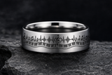 Music Treble Clef Ring hero mockup
