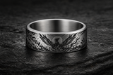 Phoenix Rebirth Flame Ring hero mockup