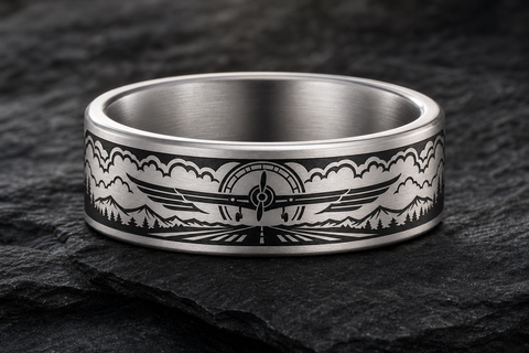 Pilot Propeller Arc Ring hero mockup