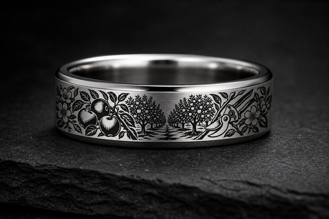 Apple Orchard Cluster Ring hero mockup