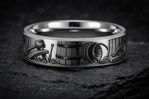 Cooper's Tools Stave Curve Ring hero mockup