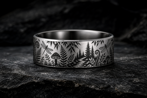 Wilderkind Insect/forest Dragonfly Wings Ring hero mockup