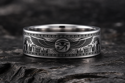 Horus Eye Ring hero mockup