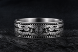 Shark Tooth Silhouette Ring hero mockup