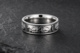 Photo Engraved Signet Ring hero mockup
