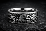 American Eagle Freedom Ring hero mockup