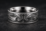 Christian Cross Accent Ring hero mockup