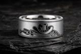 Cowboy Hat Brim Ring hero mockup