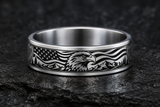American Eagle Freedom Ring hero mockup