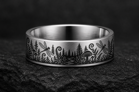 Dragonfly Dragonfly Wings Ring hero mockup