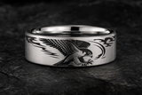 Peregrine Falcon Hooked Beak Ring hero mockup