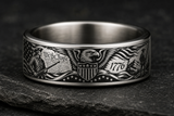 Liberty Shield 1776 Ring hero mockup