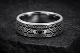 Loyalty Claddagh Heart Ring hero mockup
