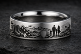 Army Veteran Deployment Ring hero mockup