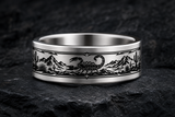 Scorpion Desert Profile Ring hero mockup