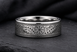 Viking Vegvisir Compass Wolf Ring hero mockup