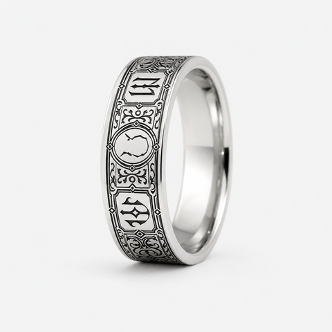 Custom Signet Ring hero mockup