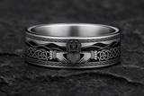 Claddagh Tungsten Ring hero mockup
