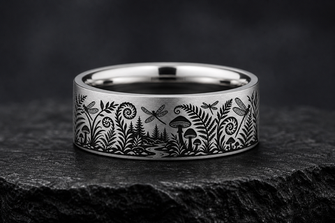 Dragonfly Wings Ring hero mockup