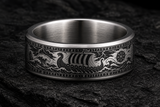 Viking Longship Rune Ring hero mockup