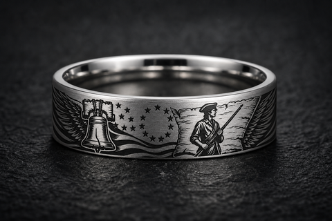 2nd Amendment Liberty Bell Ring hero mockup