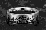 Mountain Wolf Pine Ridge Ring marketplace image