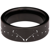 Raven Tungsten Carbide Ring