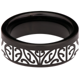 Celtic Claddagh Tungsten Carbide Ring