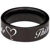 This Too Shall Pass Tungsten Carbide Ring