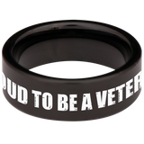 Veteran Tungsten Carbide Ring