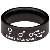 Gamer Tungsten Carbide Ring