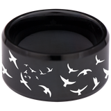 Psalm 118:6 Tungsten Carbide Ring 12mm