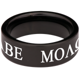 Molon Labe Gun Tungsten Carbide Ring