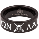 Molon Labe Gun Tungsten Carbide Ring
