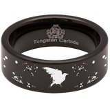 Raven Tungsten Carbide Ring