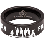 Veteran Tungsten Carbide Ring