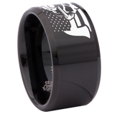 Firefighter Brotherhood Tungsten Carbide Ring 12mm